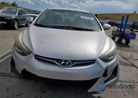 2016 Hyundai Elantra Se from USA, damaged, VIN 5NPDH4AE8GH662868